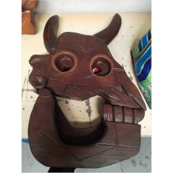 DÉCORATION ANIMAL EN BOIS 