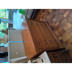 COMMODE MERISIER 4 TIROIRS 