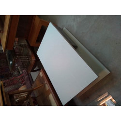 TABLE BASSE MODERNE BLANC...