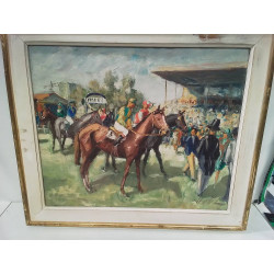 GOUACHE SIGNÉE HORST...