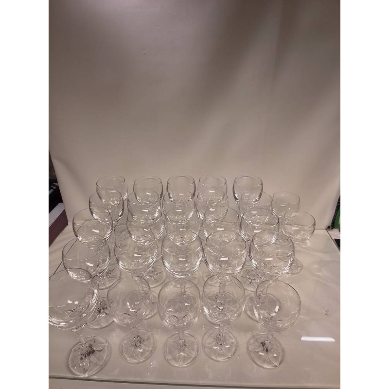 LOT DE VERRES VILLEROY ET BOCH 