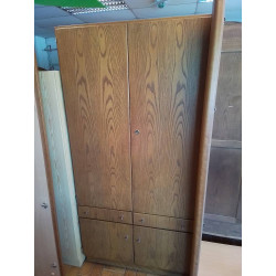 ARMOIRE 4 PORTES 1TIROIR 