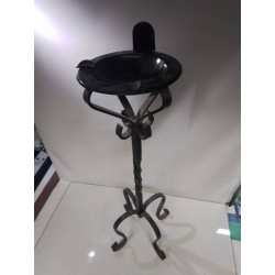CENDRIER FER FORGE