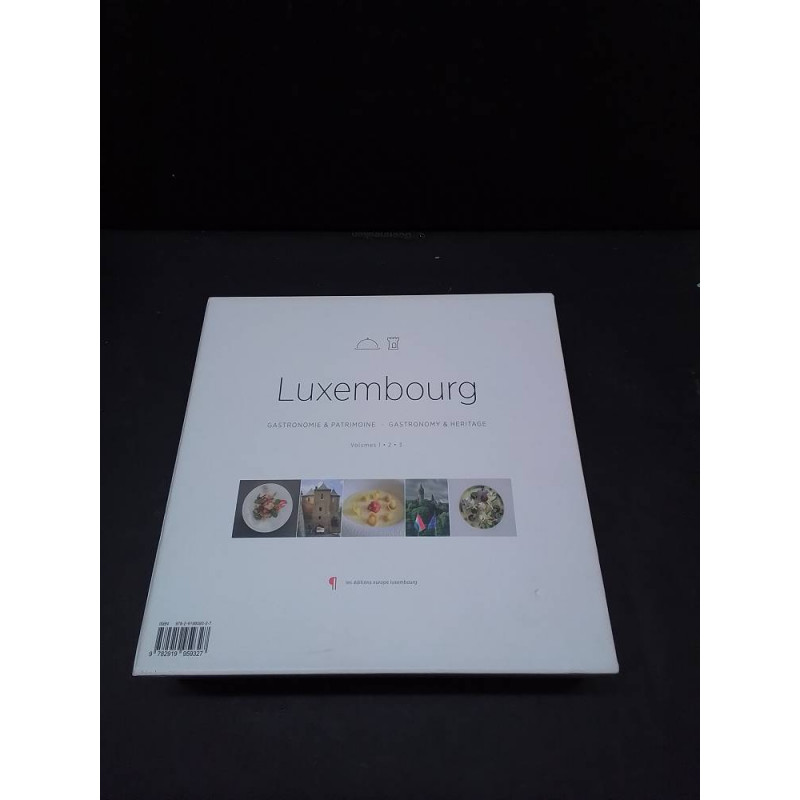 LIVRE GASTRONOMIE ET PATRIMOINE LUXEMBOURG 