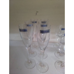 LOT VERRES VILLEROY ET BOCH 