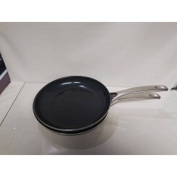 LOT DE 2 POELES INDUCTION 