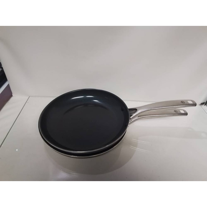 LOT DE 2 POELES INDUCTION 