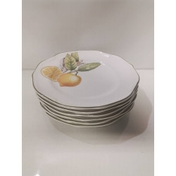 LOT DE 6 ASSIETTES VILLEROY...