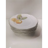 LOT DE 6 ASSIETTES VILLEROY ET BOCH 
