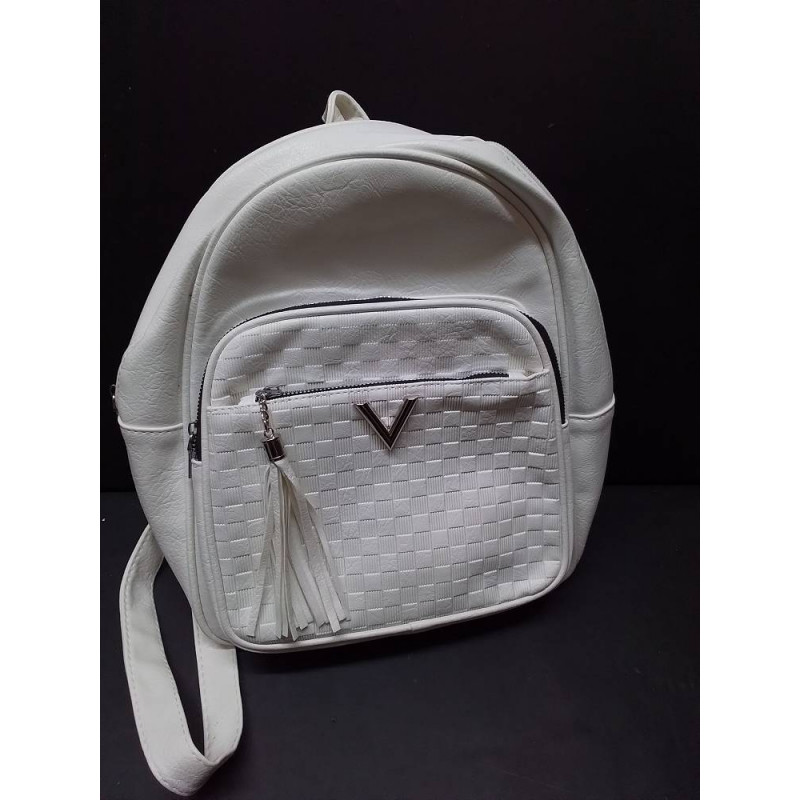 SAC A DOS BLANC 