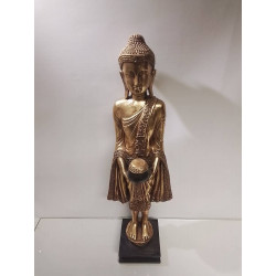STATUETTE BOUDHA DORÉE 