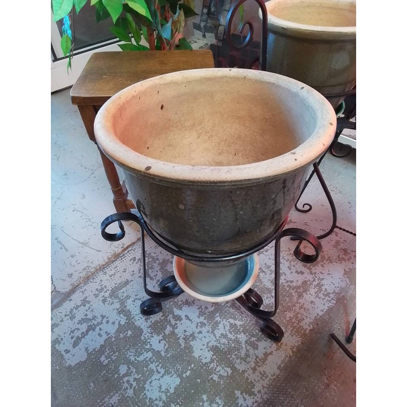 CACHE POT ET SUPPORT 