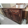 BUFFET CHENE MASSIF STYLE LOUIS XV