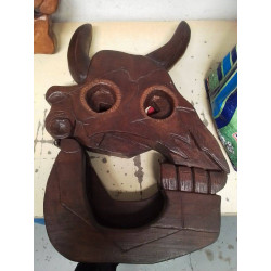 DÉCORATION ANIMAL EN BOIS 