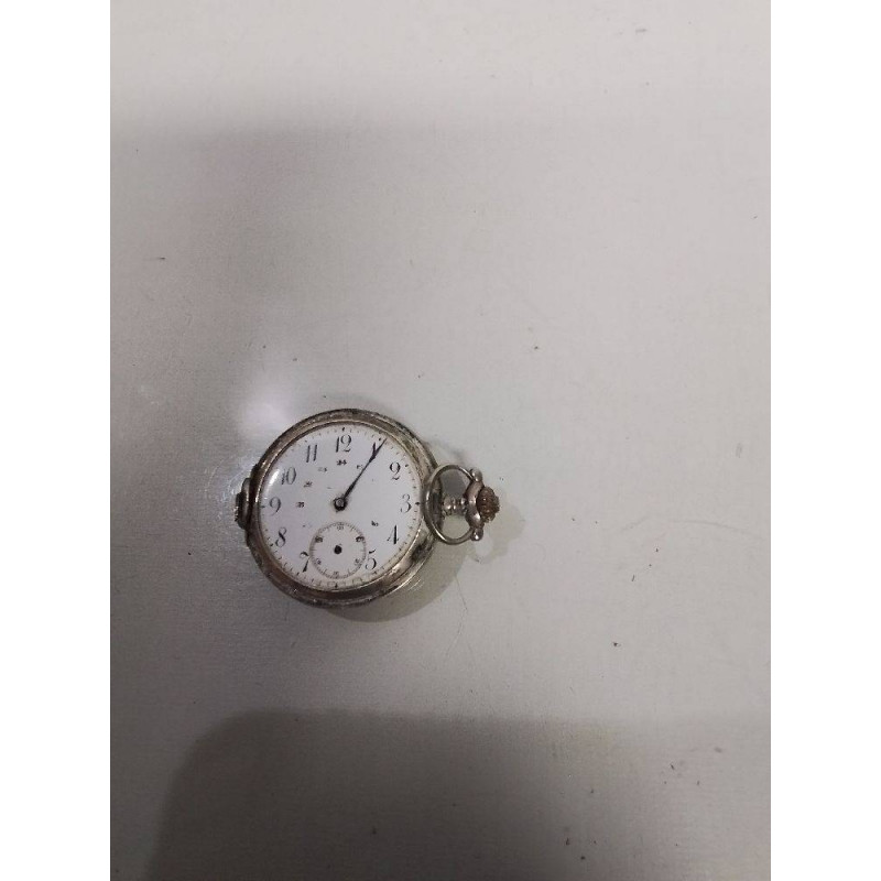 MONTRE A GOUSSET ARGENT A RESTAURER 