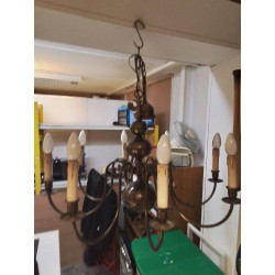 LUSTRE 8 BRANCHES STYLE...