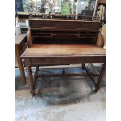 BUREAU CYLINDRE CHENE