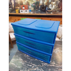 CASIER PLASTIQUE 3 TIROIRS 