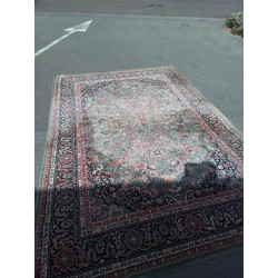 TAPIS ORIENT TON VERT 350X240