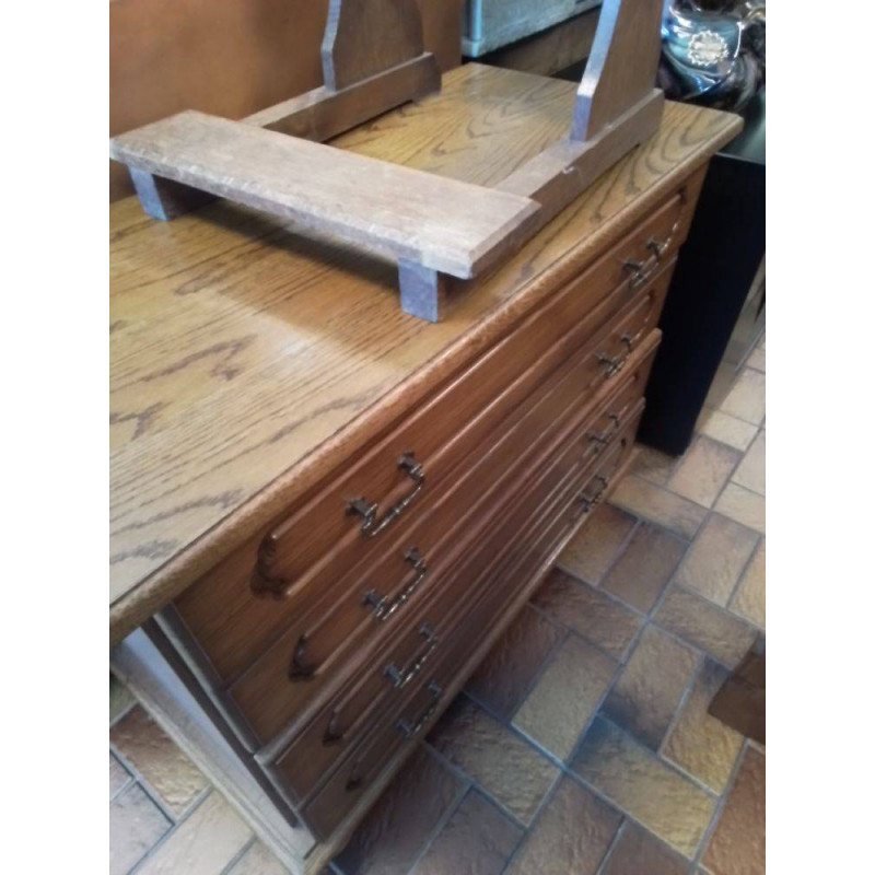 COMMODE 4 TIROIRS + MIROIR 