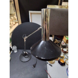LAMPE A POSER VINTAGE NOIR 