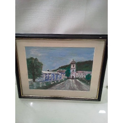 HUILE SUR TOILE SIGNÉE...
