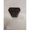 VASE MÉTAL ARGENTÉ 