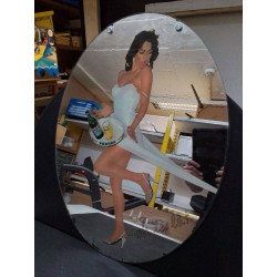 MIROIR PUBLICITAIRE VINTAGE...