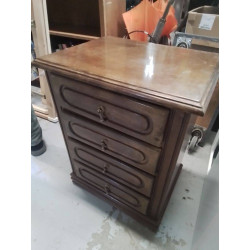 MEUBLE CHEVET 4 TIROIRS 