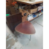 TABLE BASSE PORTE PLANTE TRIANGULAIRE VINTAGE 