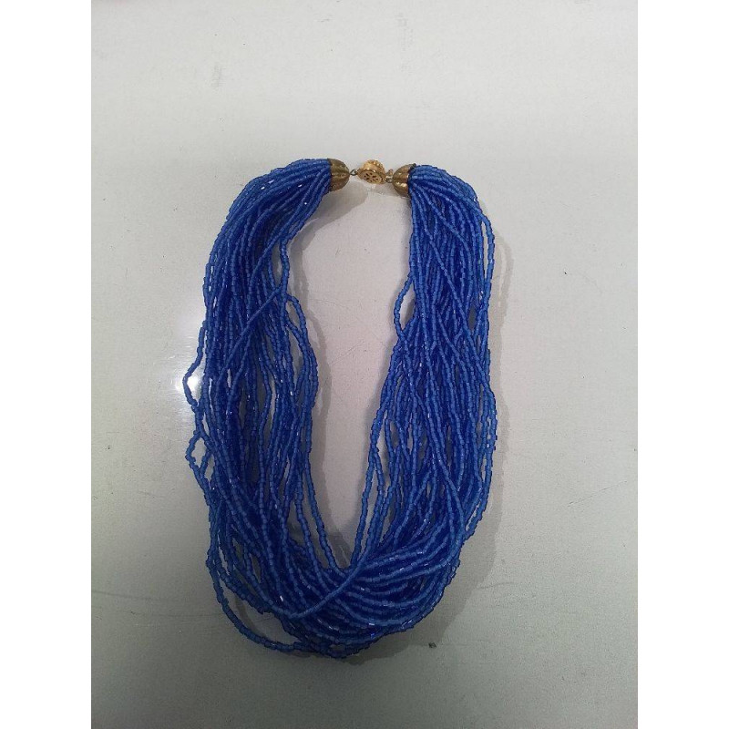 COLLIER BLEU 