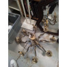 LUSTRE METAL 8 FEUX 