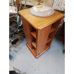 ÉTAGÈRE A ROULETTES PIN