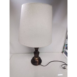 LAMPE A POSER BOIS MÉTAL 