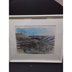 AQUARELLE SIGNÉE THIL 