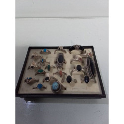 BAGUE ARGENT DIVERS 