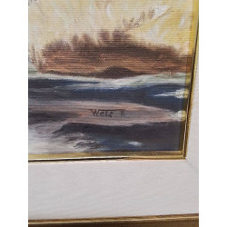 HUILE SUR TOILE WEIS FRANCINE