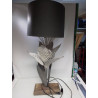 LAMPE A POSER FEUILLES METAL 