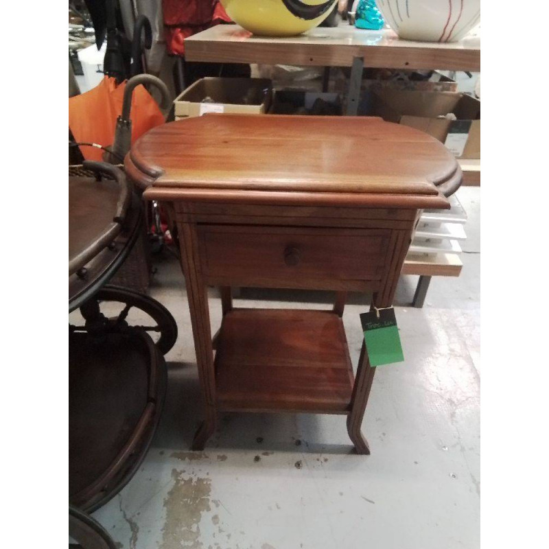 CONSOLE 1 TIROIR BOIS EXOTIQUE 
