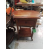 CONSOLE 1 TIROIR BOIS EXOTIQUE 