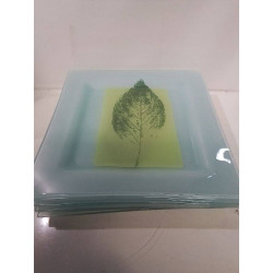 LOT D’ASSIETTES VERRE 