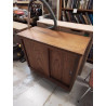 MEUBLE BAS 2 PORTES COULISSANTES 