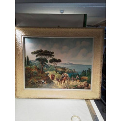 HUILE SUR BOIS SIGNÉE WENNERT