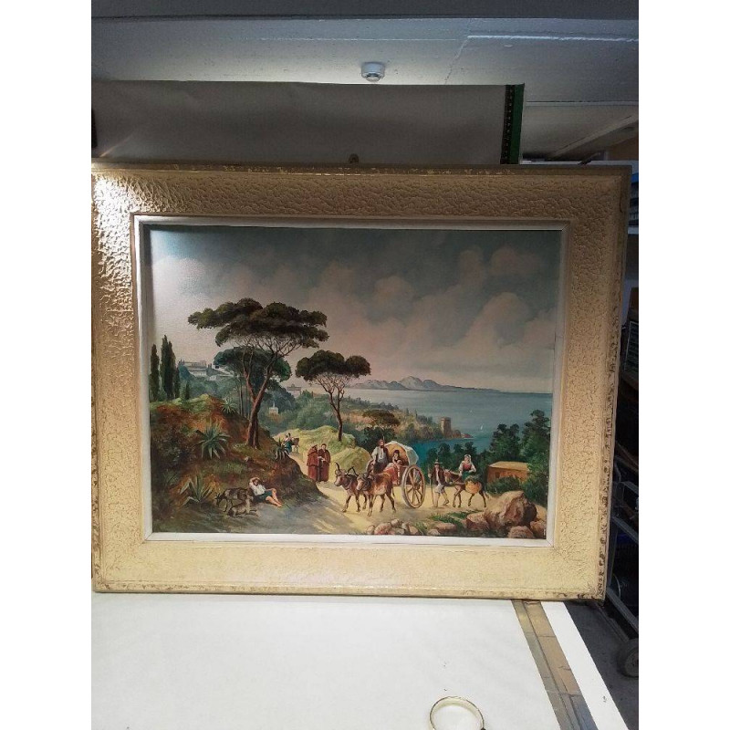 HUILE SUR BOIS SIGNÉE WENNERT