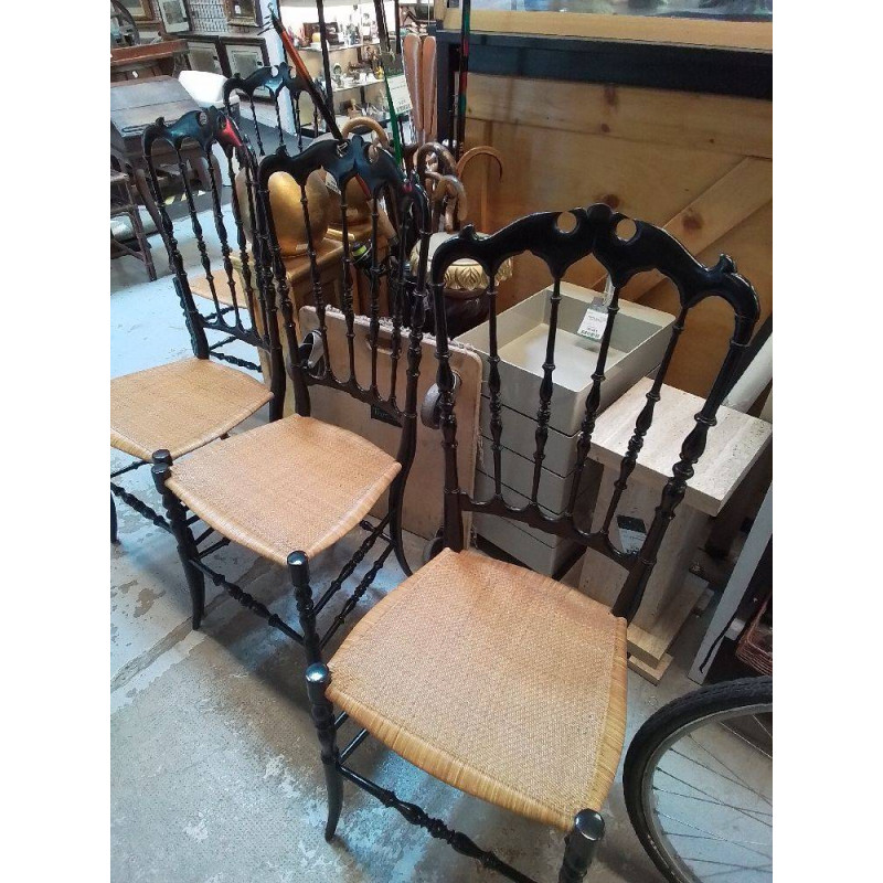 LOT DE 6 CHAISES CHIAVARI GASPARINI 