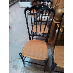 LOT DE 6 CHAISES CHIAVARI GASPARINI 