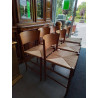 LOT DE 4 CHAISES DESIGN SCANDINAVES