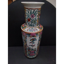 VASE MOTIF ASIATIQUE 