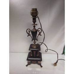 LAMPE A POSER MARBRE NOIR 