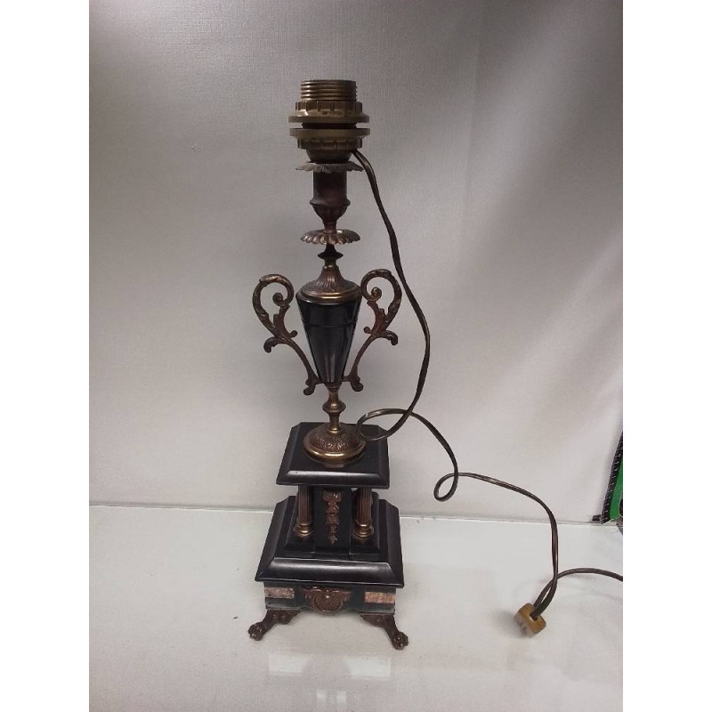 LAMPE A POSER MARBRE NOIR 